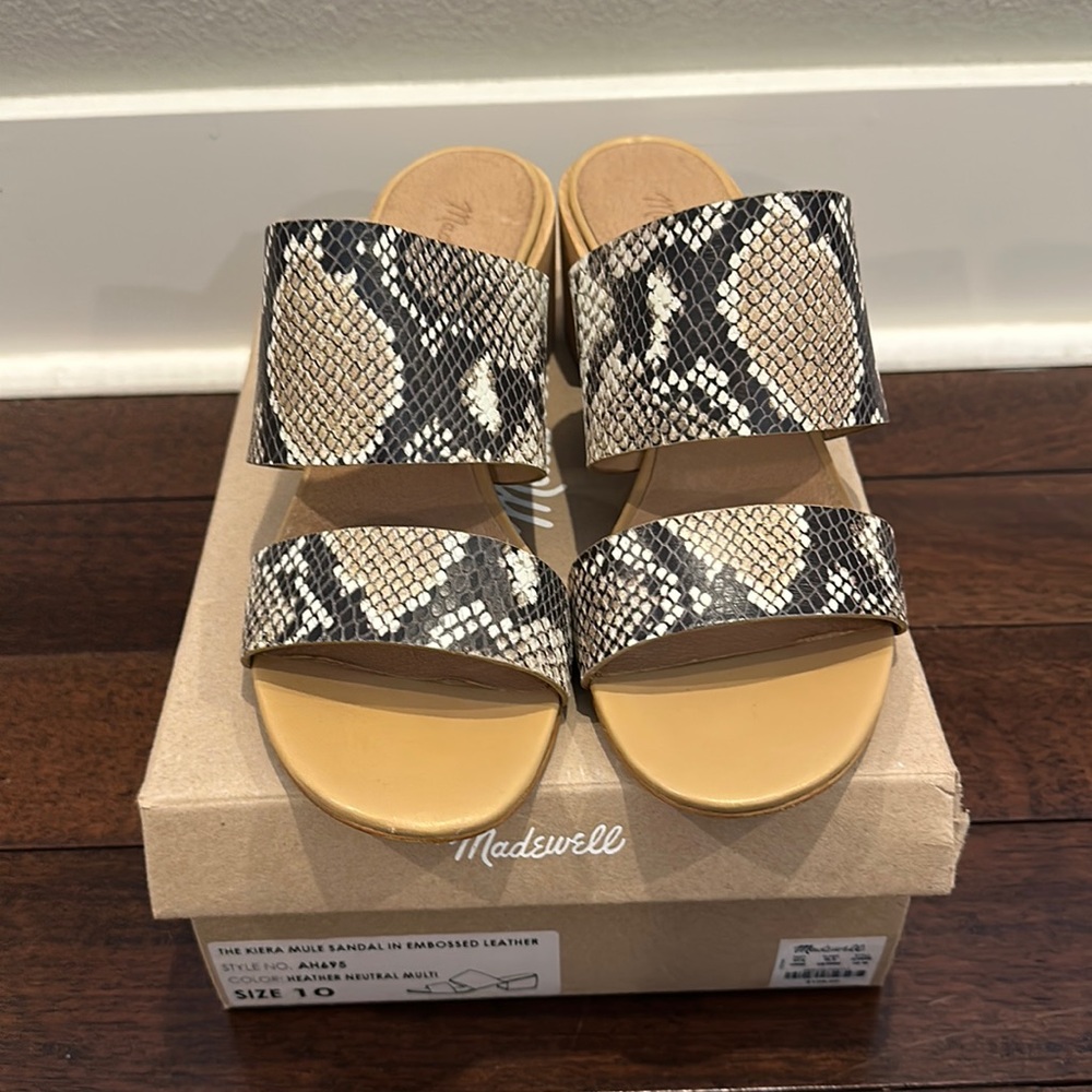 Madewell size 10 Kiera mule sandal